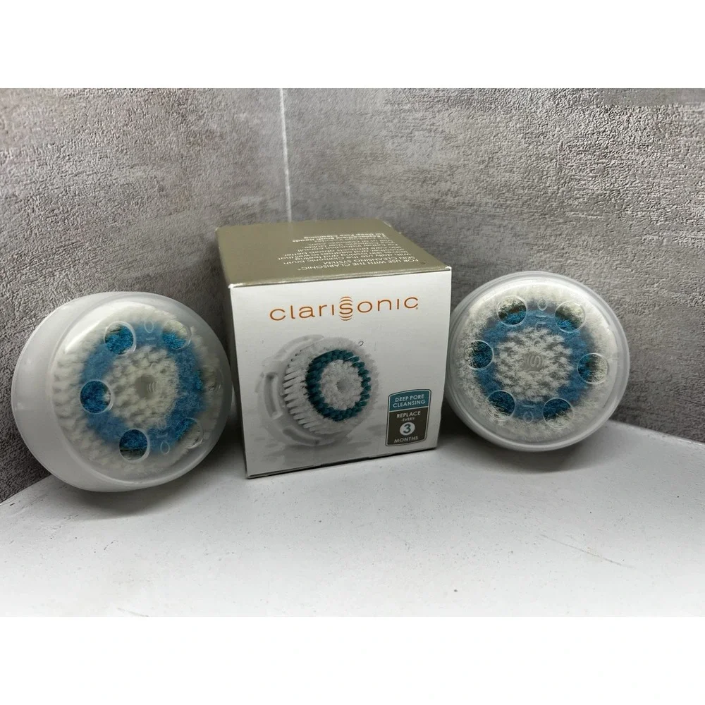 Clarisonic Replacement Brush Heads Normal Skin 2 Pack Authentic